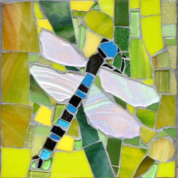 dragonfly mosaic