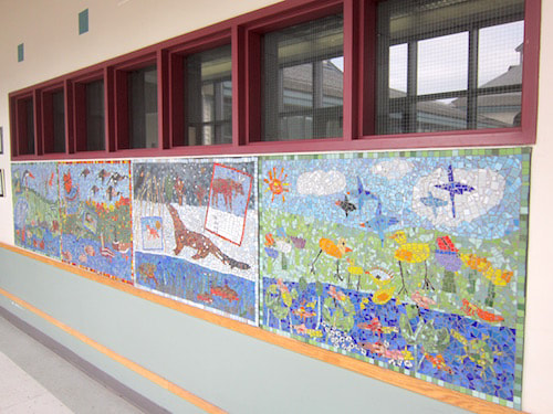 SUNDERLAND Elementary School Project wetland scene, June 2015