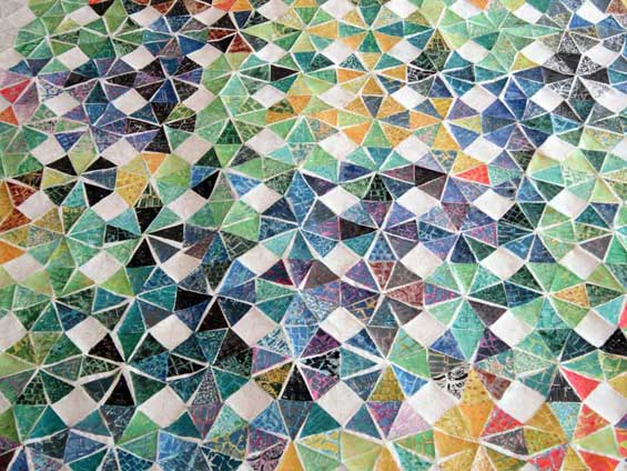 paper mosaic quilt kaleidoscope