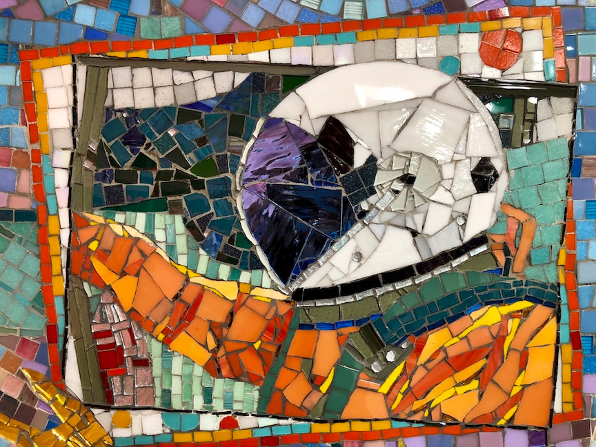 astronaut mosaic