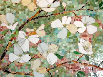 detail mosaic dogwood