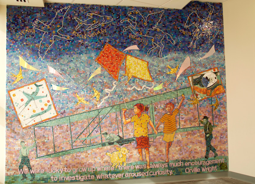 mosaic mural Dayton, OH