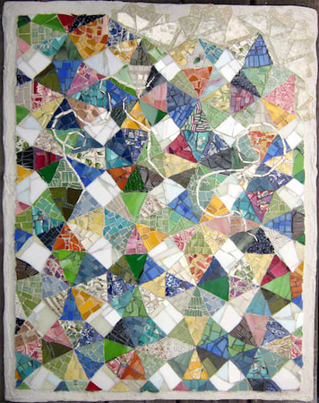 kaleidoscope quilt abstract mosaic