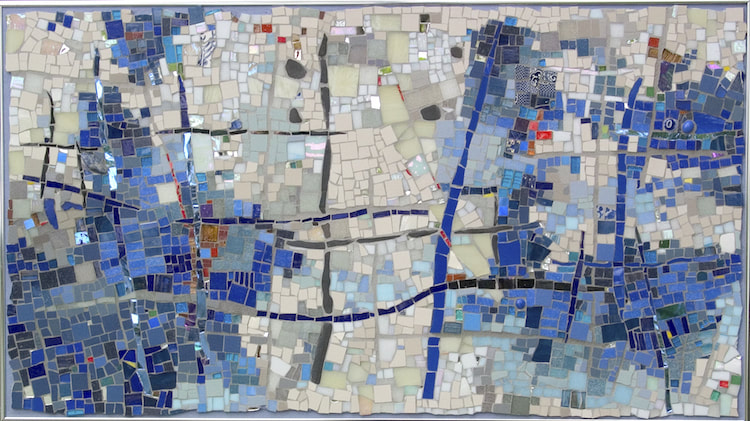Abstract Art Mosaics Based On Science And Math Classic View