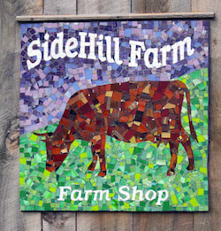 mosaic sign sidehill farm yogurt