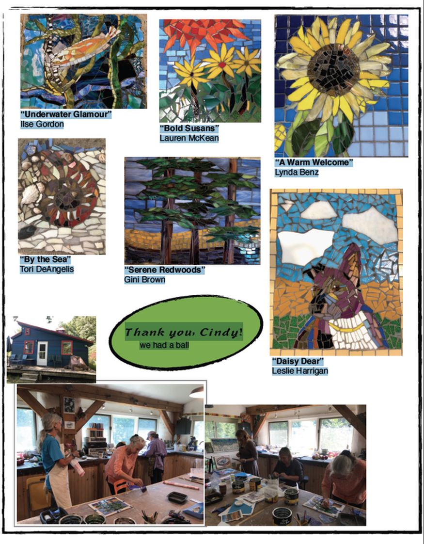 mosaic workshop western MA